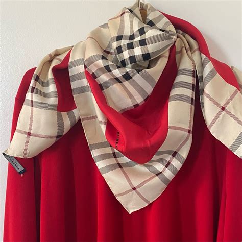 burberry nova check silk scarf|The Burberry Scarf .